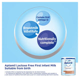 Aptamil lactose free infant milk formula powder 400g - British product