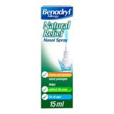 Benadryl Natural Allergy Relief Nasal Spray 15ml