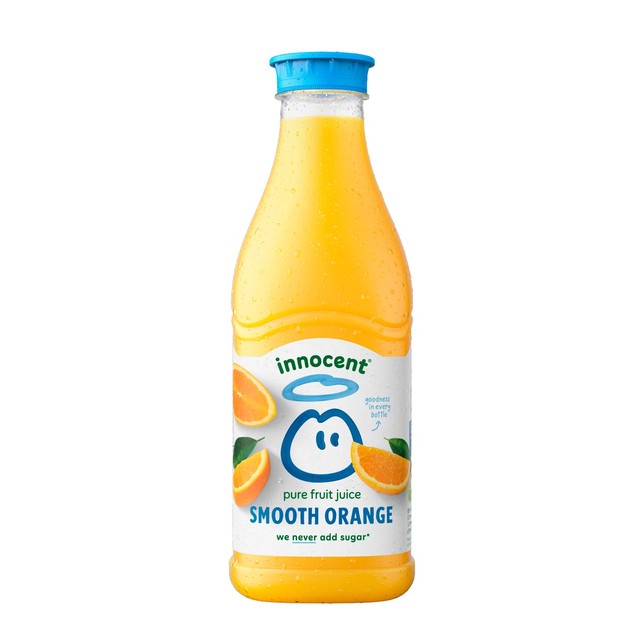 Innocent Pure Orange Juice Smooth 900ml, UK version