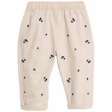 M&S Floral Embroidered Cream Jeans for 2-3 years, imported from the UK