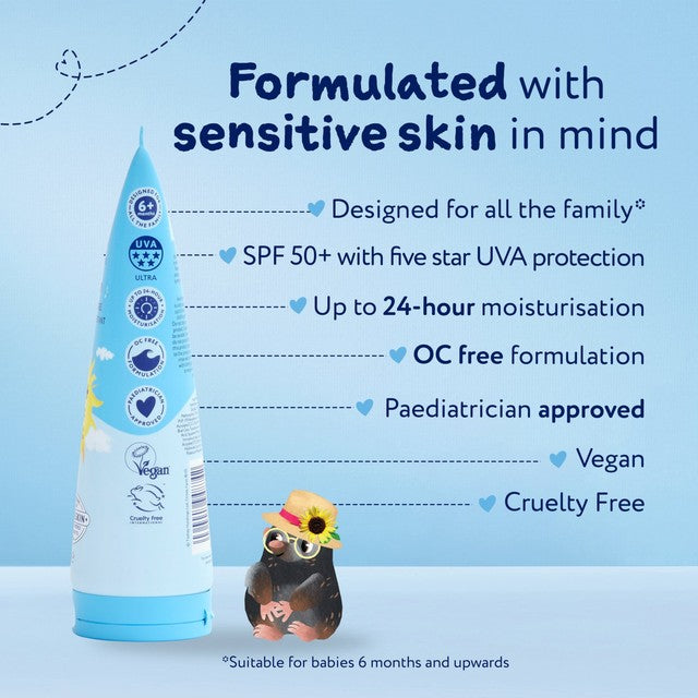 Childs Farm SPF 50+ Sun Cream 100ml - British product