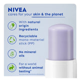 Nivea Overnight Lip Balm Lavender 4.8g, imported from the UK