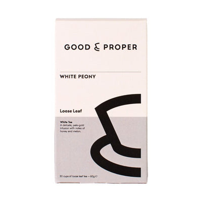 Good & Proper Tea White Peony Loose Leaf White Tea 60g