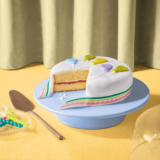 M&S Balloon Iced Madeira Cake 800g, imported from the UK
