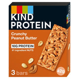 Kind Protein Crunchy Peanut Butter Snack Bars Multipack 3 x 42g
