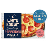 White Rabbit Gluten Free Sourdough Pepperoni Pizzetta Frozen Pizza 175g