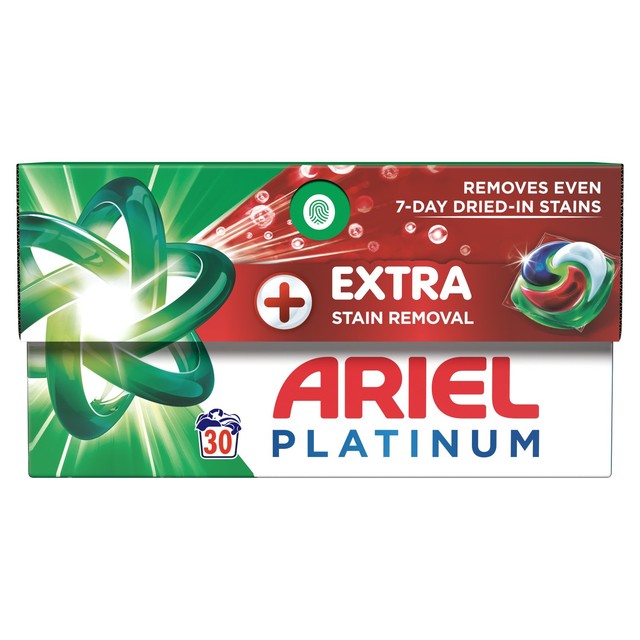 Ariel Platinum Bio Pods washing capsules 30 washes - British product