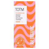 TOTM Organic Cotton Super Plus Applicator Tampons 12 Pack