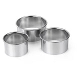Tala pastry cutters stainless steel set of 3 (British brand)