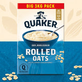 Quaker porridge oats 3kg imported from the UK