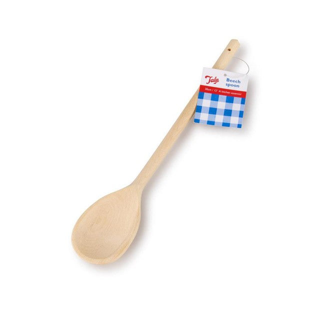 Tala waxed wooden spoon 30.5cm (British brand)