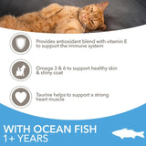 IAMS adult dry cat food Ocean Fish 3kg, UK version