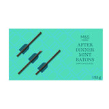 M&S After Dinner Mint Batons Chocolate Sticks 125g