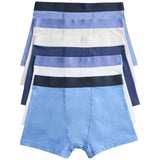 M&S Blue Nautical Trunks Blue Mix 7-8 Years, imported from the UK