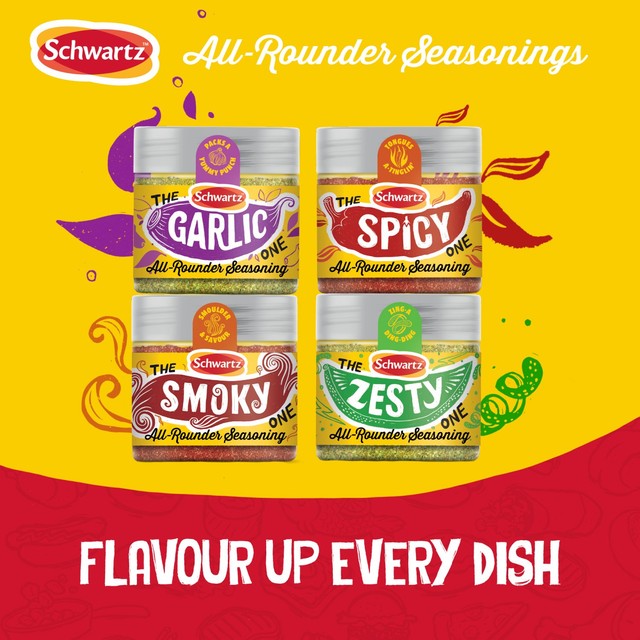 Schwartz All Rounder Garlic Seasoning 100g (British brand)