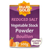 Marigold Health Foods Swiss Vegetable Reduced Salt Vegan Bouillon Powder 500g
