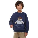 M&S Spencer Bear navy sweatshirt 4-5 years, imported from the UK