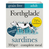 Forthglade Natural Grain Free Wet Dog Food Sardines with Sweet Potato 395g