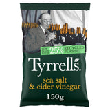 Tyrrell's Sea Salt & Cider Vinegar crisps 150g (British brand)
