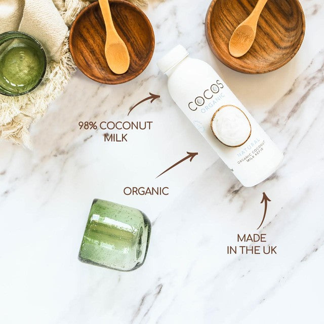 COCOS Organic Coconut Kefir 500ml - British product