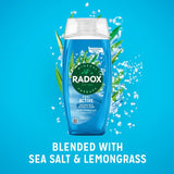 Radox Feel Active Mood Boosting shower gel 225ml, imported from the UK