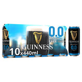 Guinness 0.0% alcohol free draught stout 10 x 440ml, UK version