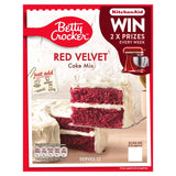 Betty Crocker red velvet chocolate cake mix 450g - British product