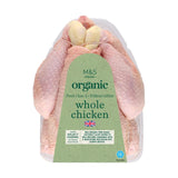 M&S Organic Free Range Whole Chicken 1.8kg