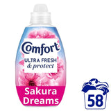 Comfort Ultra Fresh & Protect Sakura Dreams Fabric Conditioner 870ml