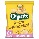 Organix Banana Weaning Wands Organic Baby Puffs 25g