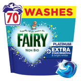 Fairy Platinum Non Bio Laundry Detergent Pods 70 Washes