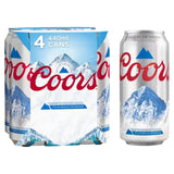 Coors Lager 4 x 440ml