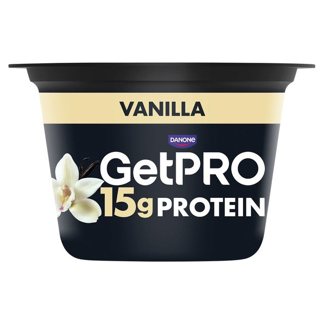 GetPro Vanilla High Protein Yoghurt 160g pot, UK version