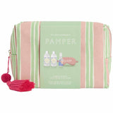 M&S Sweet Orange & Lavender Pamper Wash Bag Body Care Gift Set with 60ml Body Wash, 60ml Lotion and 30ml Mist