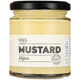 M&S Dijon Mustard With White Wine French Style 185g