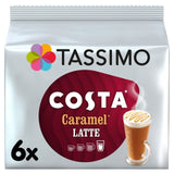 Tassimo Costa Caramel Latte Coffee Pods 6 Pods