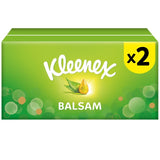 Kleenex Balsam Facial Tissues Twin Box