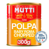 Mutti Baby Plum Italian Chopped Tomatoes 300g