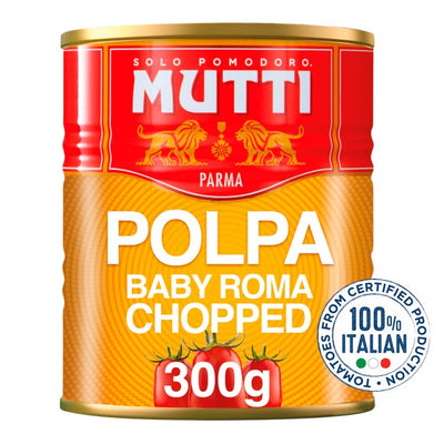 Mutti Baby Plum Italian Chopped Tomatoes 300g