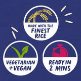 Tilda Garlic and Herbs Microwave Long Grain Rice 250g (British brand)