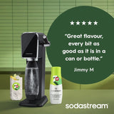 SodaStream 7Up Sugar-Free lemon and lime soda syrup 440ml (British brand)
