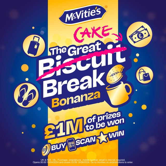 McVitie's Jaffa Cakes Original twin pack, imported from the UK