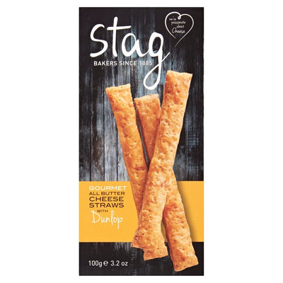 Stag Bakeries Dunlop Ostestenger Salte Snacks 100g