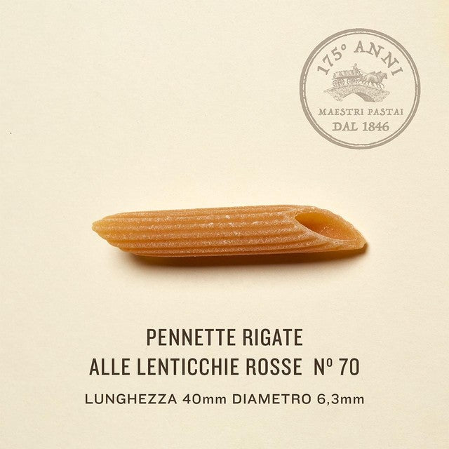 RUMMO gluten-free lentil pennette rigate pasta 300g, imported from the UK