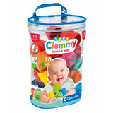 Clementoni Soft Clemmy Touch & Play Sensory Soft Baby Blocks 20 Pack