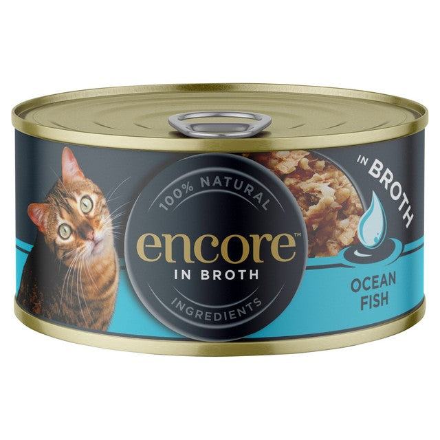 Encore Ocean Fish wet cat food 70g - British product