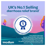 Imodium Dual Action Relief Tablets 6 Tablets, UK version
