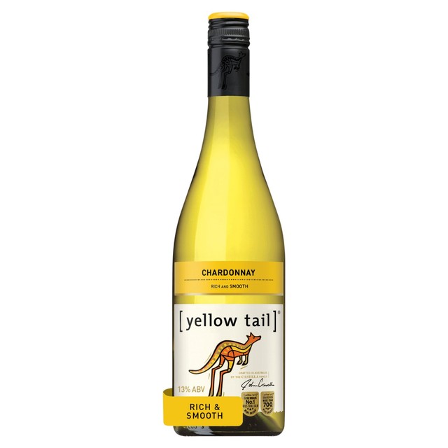 Yellow Tail Chardonnay White Wine 75cl (British brand)