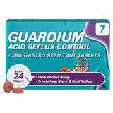 Guardium Acid Reflux Control Tablets Heartburn Indigestion Relief 14 Tablets