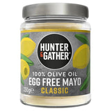 Hunter & Gather egg free olive oil mayonnaise 250g, UK version